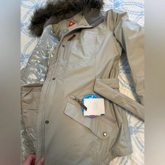NWT Women’s Columbia hooded Omni-heat coat 1X - Picture 8 of 12